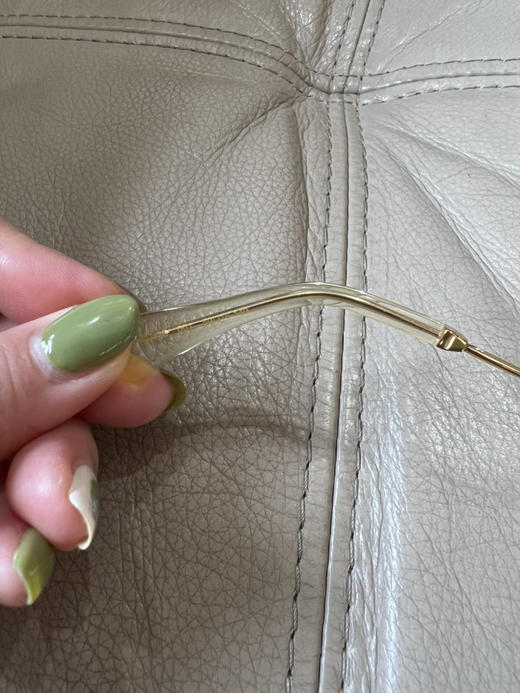 圆正尾货 GG蝴蝶造型 通透鹅黄色 凹造型 防晒 显脸小 太阳镜 商品图6