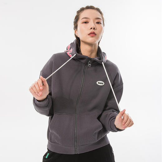 【生活系列 硅胶logo立体工艺】赛琪女加厚卫衣183758 商品图1