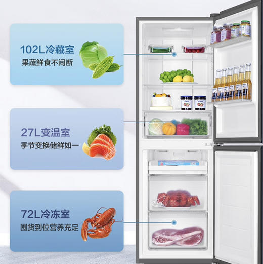 海尔（Haier）冰箱 BCD-201WGHC290Y1 商品图4
