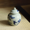 景德镇云木在青花抱琴来茶仓/0245 手绘陶瓷茶叶罐小储存罐 商品缩略图0