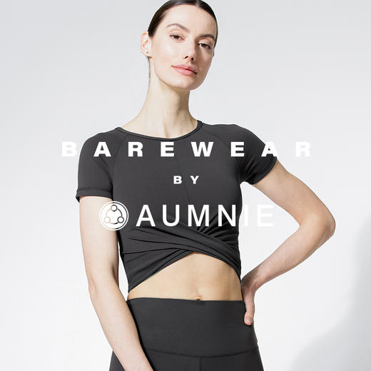 裸感前环绕短袖上衣 / SS NUDE FRONT WRAP TEE 裸感系列 商品图13