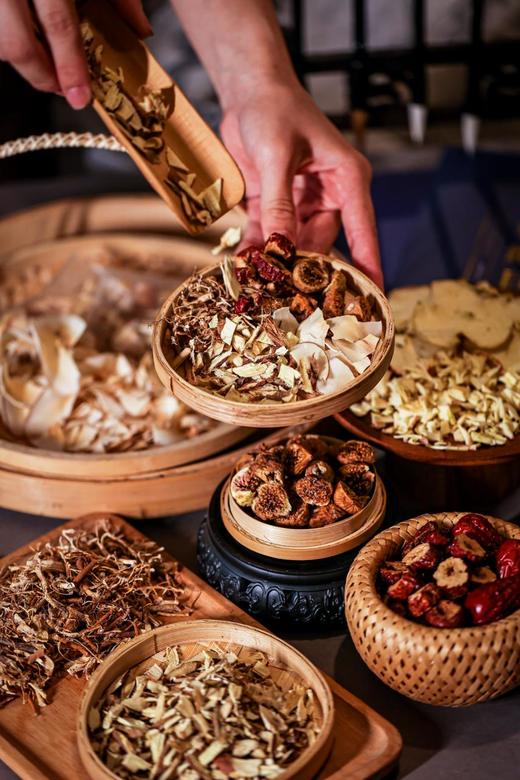 六种固元清肺食材！【五清元气茶】六味草本 即泡即喝 老少皆宜！东方茶饮入盅，古方食养带来纯粹滋味~ 商品图4