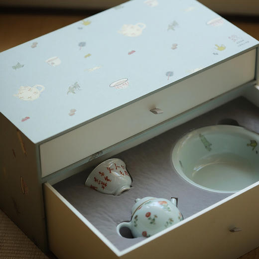 景德镇云木在 圆满套组 手绘圆满礼盒 高端礼品伴手礼 商品图1