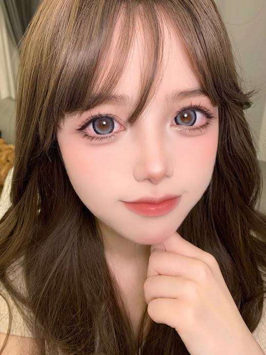 【大直径】Agenscolor-波斯菊灰- 14.5mm 【年抛 度数0-1000度 无525/575】 商品图3