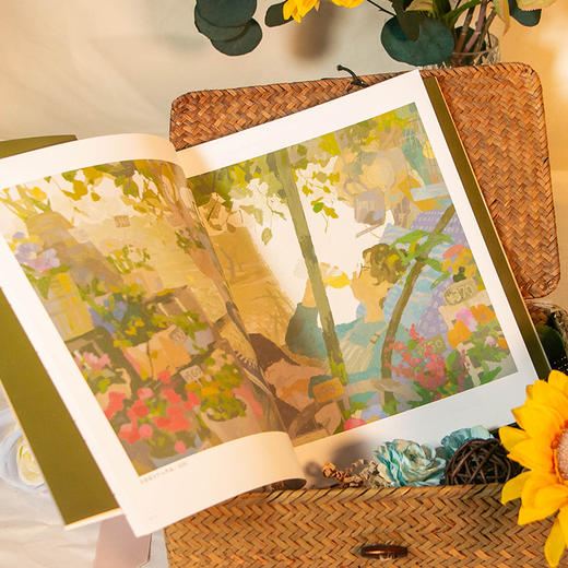 《迷幻画布：白子作品集》用唯美的空间色彩构成，描绘日常生活中的小小场景 商品图4