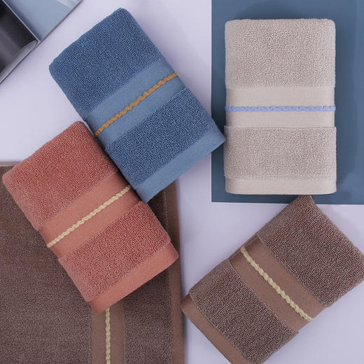 「9.9元包邮！四色可选」毛巾全棉洗脸家用加厚吸水柔软毛巾伴手礼毛巾居家布艺 商品图2