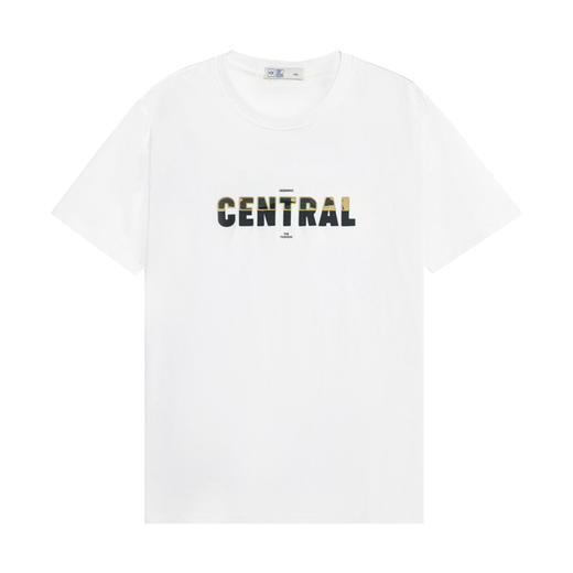 【断码清仓】HX 夏季圆领短袖T恤S102320841101/02 商品图2