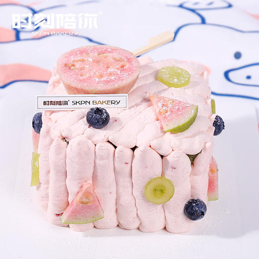 一颗芭乐 动物奶油半糖生日蛋糕 商品图0