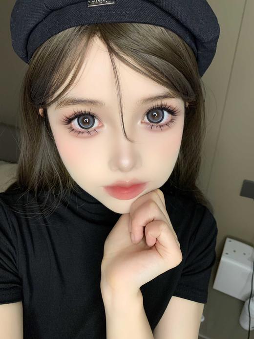 【大直径】Sheepcon-月光小猫灰-14.5mm【年抛 度数0-1000度 含525/575】 商品图9