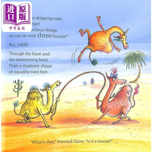 【中商原版】骆驼道格 Sarah Warburton：One Camel Called Doug 英文原版 儿童绘本 动物故事图画书 精品绘本 进口图书 商品图4