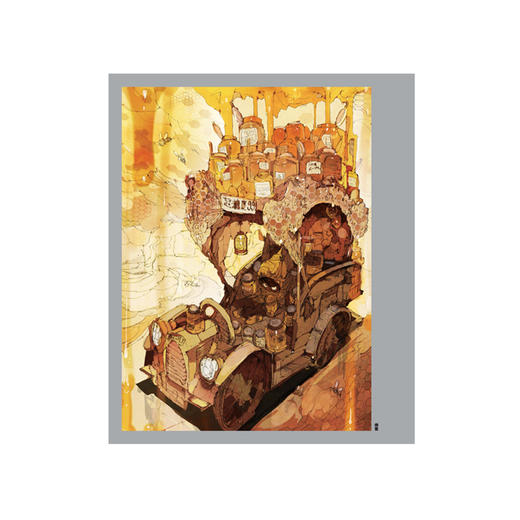 《出水珀斯卡》爆火的日本人气插画师，用画笔带你遨游幻想星球 商品图2