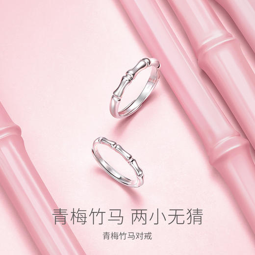 【青梅竹马对戒】Fanci范琦银饰轻奢情侣对戒 下单赠精美礼盒 顺丰空运+运费险 商品图2