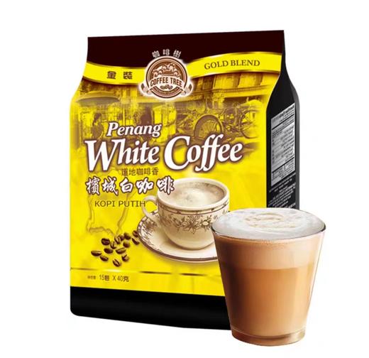 COFFEETREE 咖啡树槟城三合一速溶白咖啡固体饮料600g/袋 商品图0