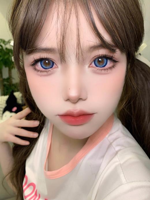 【大直径】Agenscolor-波斯菊蓝- 14.5mm 【年抛 度数0-1000度 无525/575】 商品图6