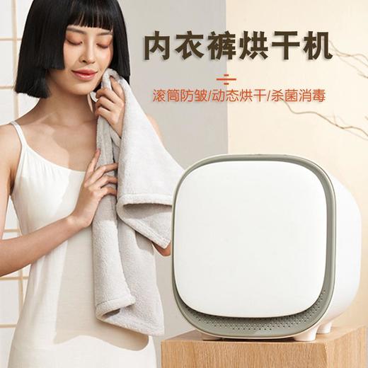 家用内衣裤滚筒烘干机小型迷你宝宝衣物护理机动态杀菌消毒暖衣机 商品图0