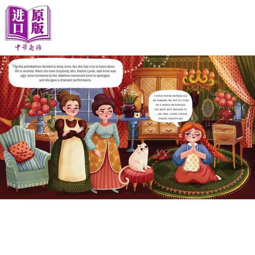 【中商原版】Lit for Little Hands Anne of Green Gables 小手翻翻小童话 绿山墙的安妮 英文原版 儿童小初文学故事书 商品图3