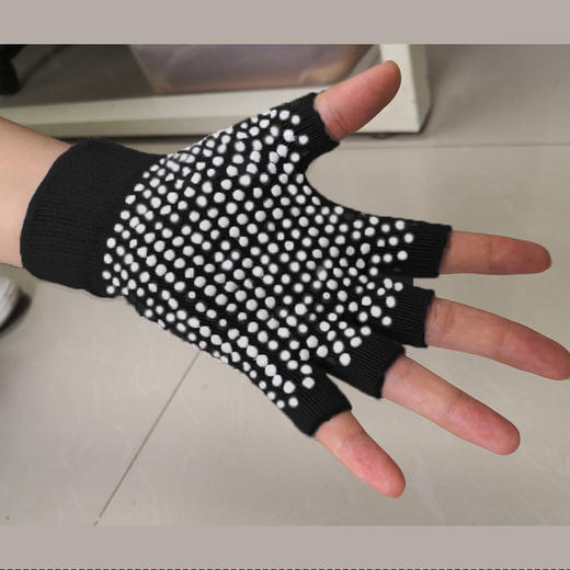 HWT华威特瑜伽手套防滑女士健身专用半指（十双包邮） 商品图3