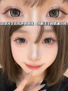 砚台奶油小狗灰「含玻尿酸」半年抛型