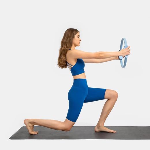 无尴尬T线裸感五分骑行弹力修身瑜伽裤女跑步健身运动短裤 商品图4