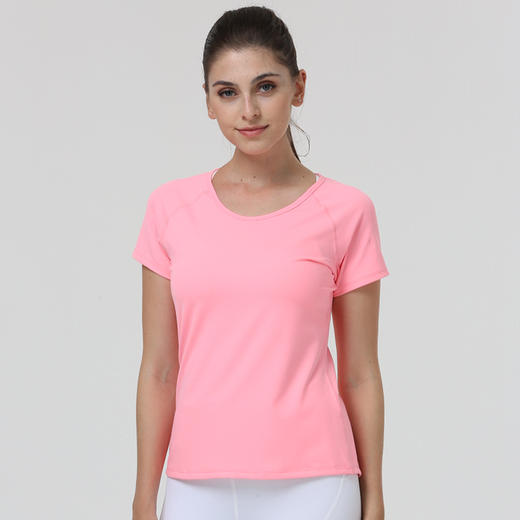 【100元任选4件】跃牌瑜伽短袖51178（无胸垫）（清仓产品，收货7天内支持调换、不退款） 商品图4