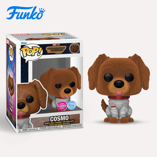 Funko POP! 美漫 银河护卫队3 限定植绒款太空狗公仔手办摆件 71061 商品图2