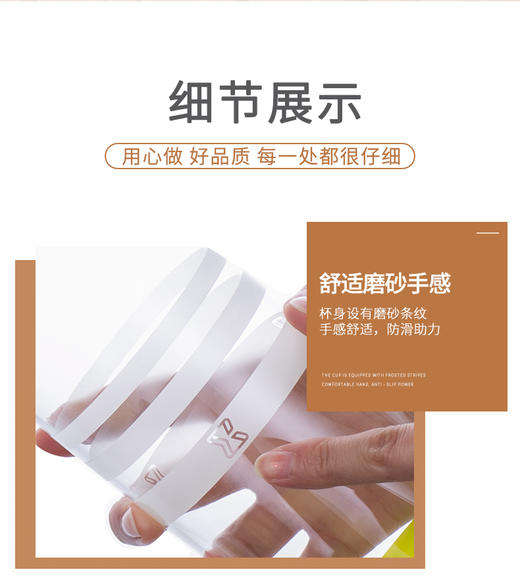 居元素 缪斯密封透明玻璃水壶果汁扎壶冷水壶凉水杯 商品图2