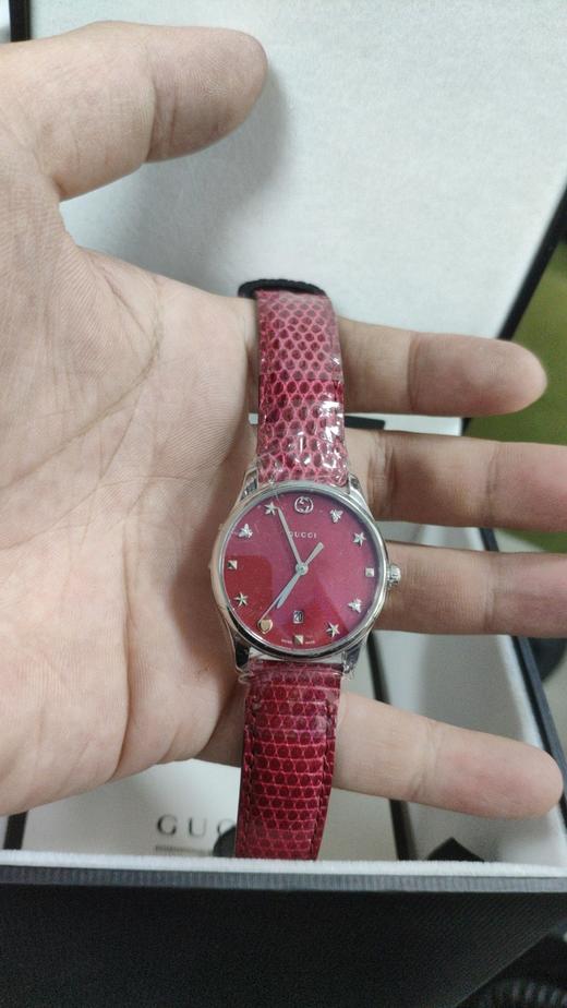 HCYA126584WB 古驰GUCCI 古驰G-Timeless系列灵趣图案时标石英女表 商品图0