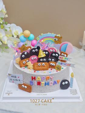 1027CAKE | 小怪兽 海盐奥利奥蛋糕
