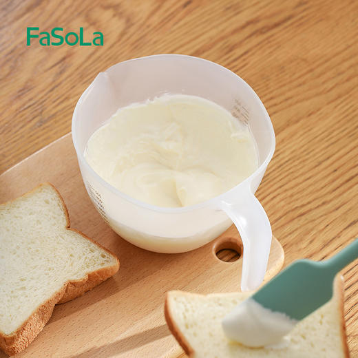 FaSoLa过滤量杯带刻度家用奶茶大容量过滤杯塑料打蛋烘焙 商品图7