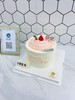 简约·粉色草莓蜡烛happy birthday 商品缩略图1
