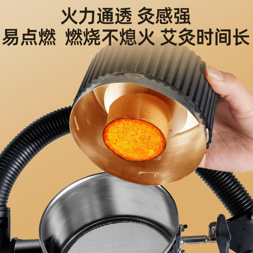 加粗加药雷火灸艾柱-直径4cm*高3cm一板6粒 商品图4