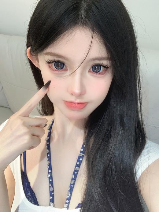 【大直径】Agenscolor-波斯菊蓝- 14.5mm 【年抛 度数0-1000度 无525/575】 商品图9