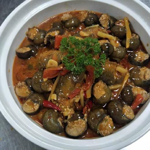 酿田螺450g/包16个左右桂菜美食【2E5下-7F】【厨家亲】 商品图1
