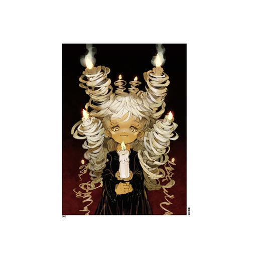 《出水珀斯卡》爆火的日本人气插画师，用画笔带你遨游幻想星球 商品图3