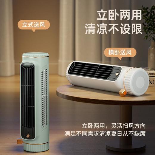 usb新款塔扇电风扇办公室宿舍家用大风力桌面迷你塔扇 办公小电扇 商品图2