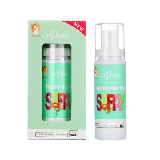 美国OhBases欧比信小不点香茅喷雾60ml   喷一喷  防叮赶蚊   植物配方  守护无蚊户外欢乐时光 商品图6