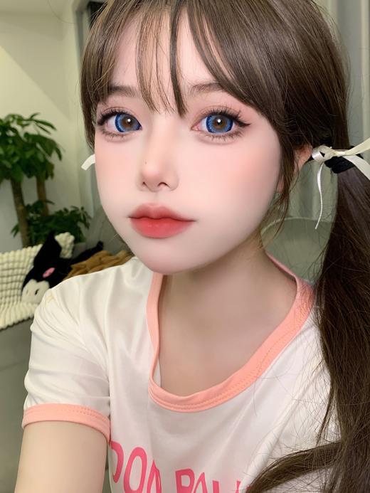 【大直径】Agenscolor-波斯菊蓝- 14.5mm 【年抛 度数0-1000度 无525/575】 商品图4