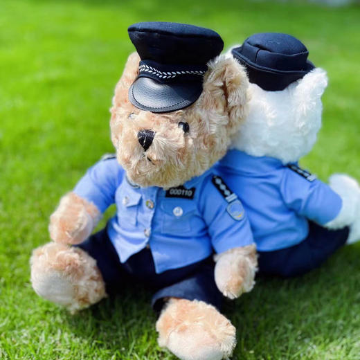 帅帅哒泰迪熊制服款（高约35厘米）（支持定制） 商品图2