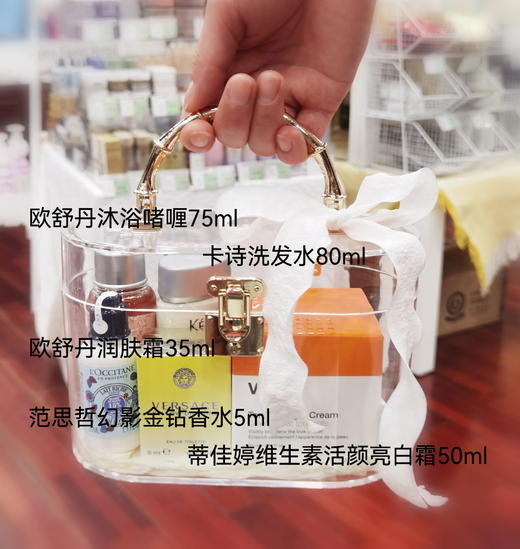 预定伴手礼|婚庆满月商务伴手礼椭圆形礼盒（金属手把）+丝带/102161&102178&102177&102189&117694 商品图1