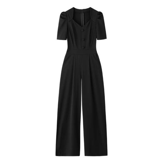 时尚休闲，新款夏装潮流气质清新通勒港风拼接设计连体裤HR-HMQY2779-1 商品图4