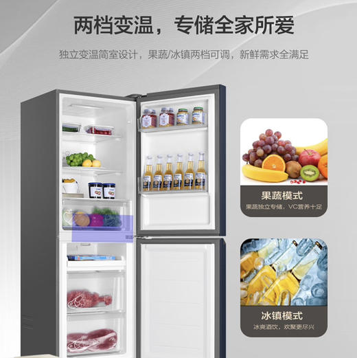 海尔（Haier）冰箱 BCD-201WGHC290Y1 商品图5