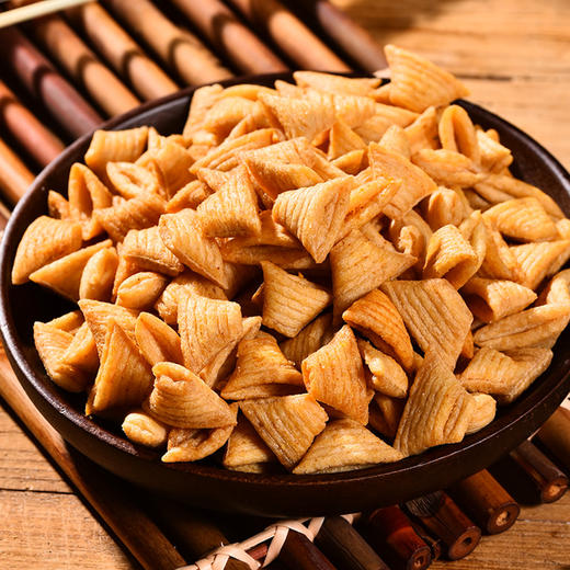 【我的脆脆角！妙脆三角脆锅巴】酥酥脆脆，好吃不上火，健康美味，色泽金黄大人小孩都爱吃，童年的味道，口口嘎嘣脆，网红零食小吃牛角尖牛角脆健康 商品图1