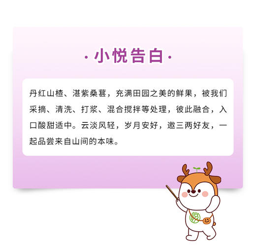 悦意桑葚山楂糕山楂条儿童宝宝健康小零食独立包装纯素无添加168g 商品图2