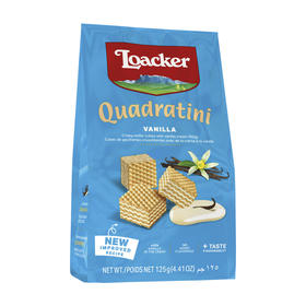 loacker莱家 香草味粒粒装威化饼 125g/袋