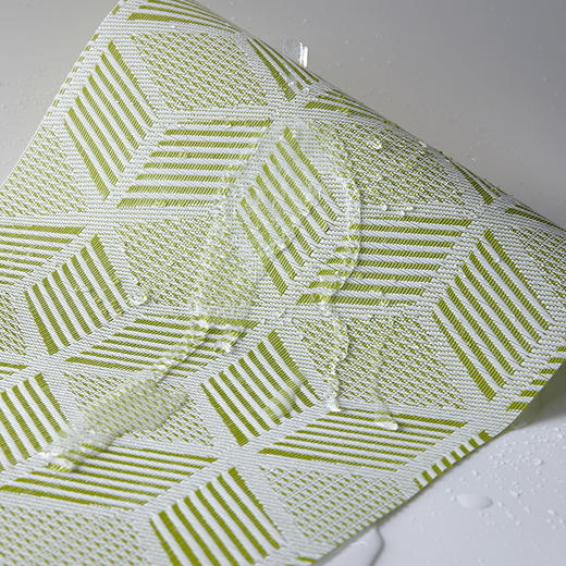 【6F】多样屋简约餐垫长方形餐桌垫欧式PVC西餐垫隔热杯垫碗垫盘垫子餐布水洗 【回子格 】 商品图3