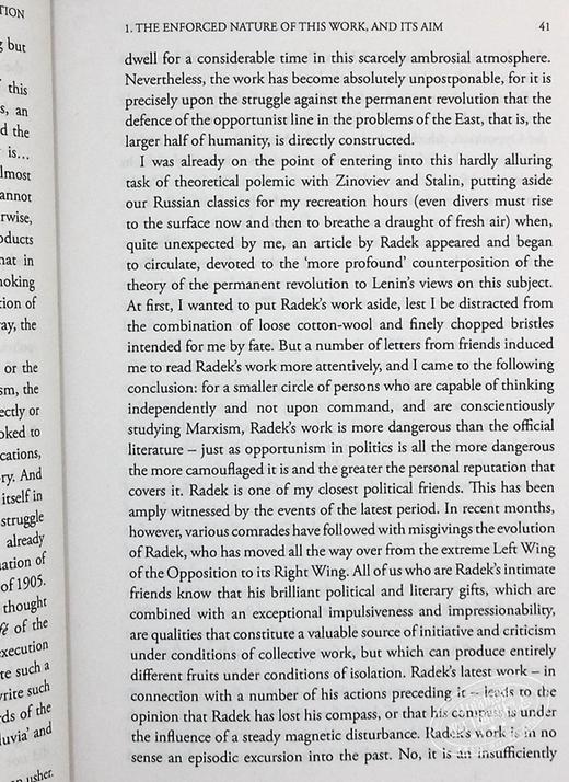 【中商原版】不断革命论 托洛茨基 The Permanent Revolution and Results and Prospects 英文原版 Leon Trotsky 商品图6