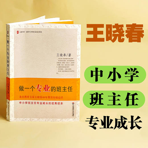 做一个专业的班主任 王晓春著 大夏书系 商品图0