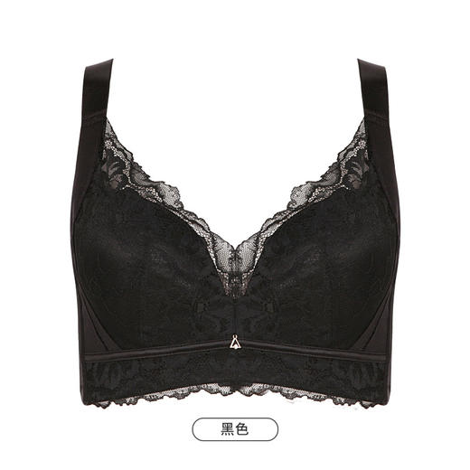 都市丽人美体纤塑CD杯适穿蕾丝调整型文胸超薄款3/4杯塑身文胸无钢圈内衣五排扣LJ33M8 商品图6