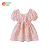 贝贝怡童装女童短袖连衣裙夏季儿童裙子公主裙甜美新款夏装 商品缩略图4
