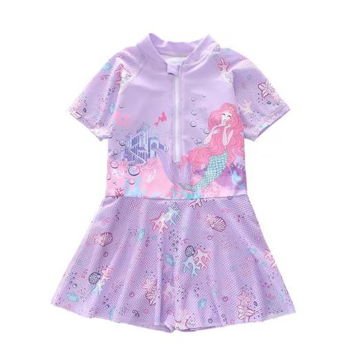 夏P245男女中童分体泳衣A230601（XL-5XL） 商品图1